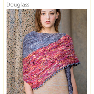 Douglass Shawl Wrap Knitting Pattern