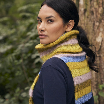 Hybrid Cowl Knitting Pattern