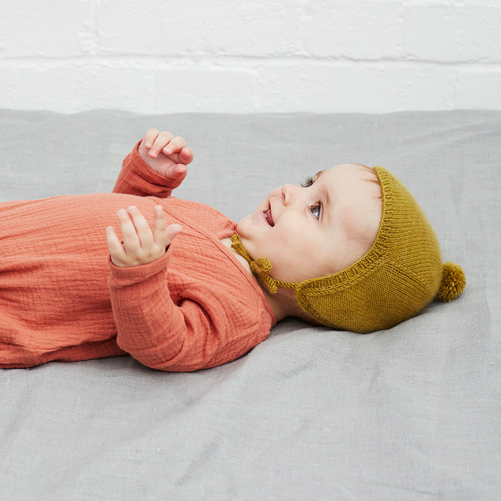 Debbie Bliss Lyra Bonnet & Socks Knitting Pattern
