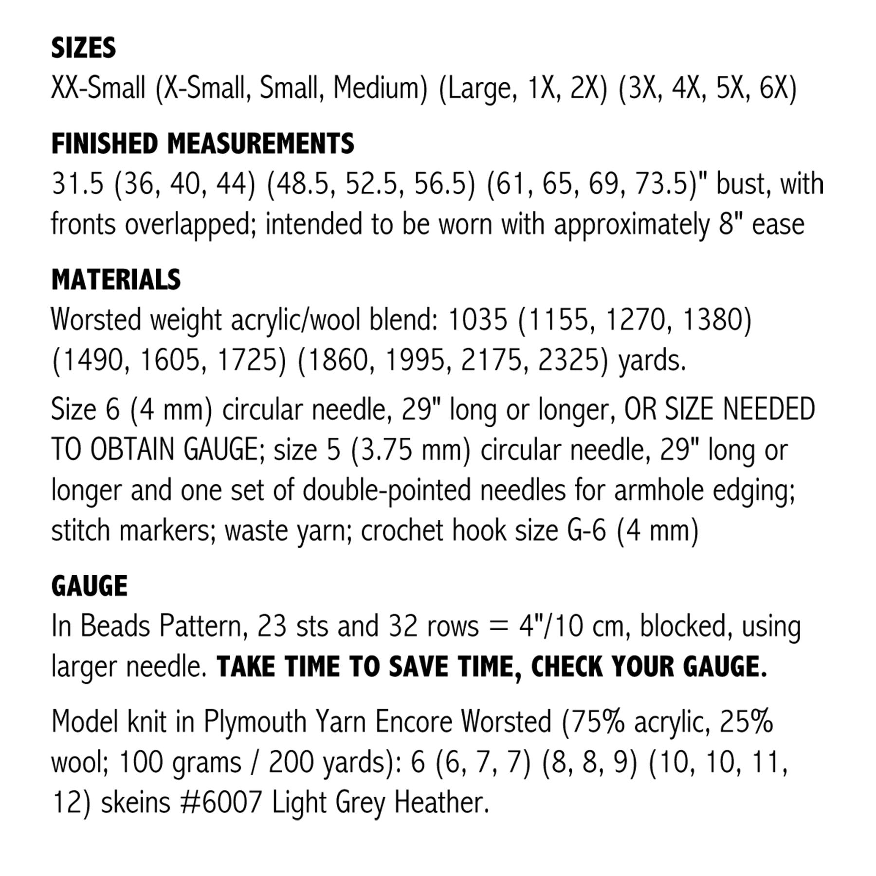 Greenwich Tunic Vest #200