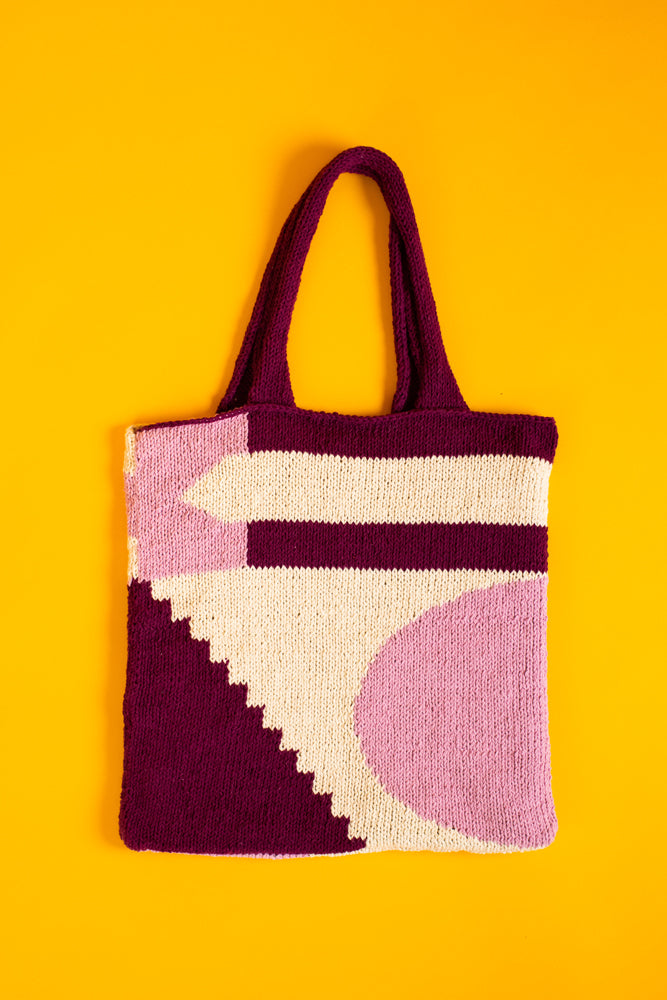 Paintbox Yarns Hanna Tote Bag Knitting Pattern