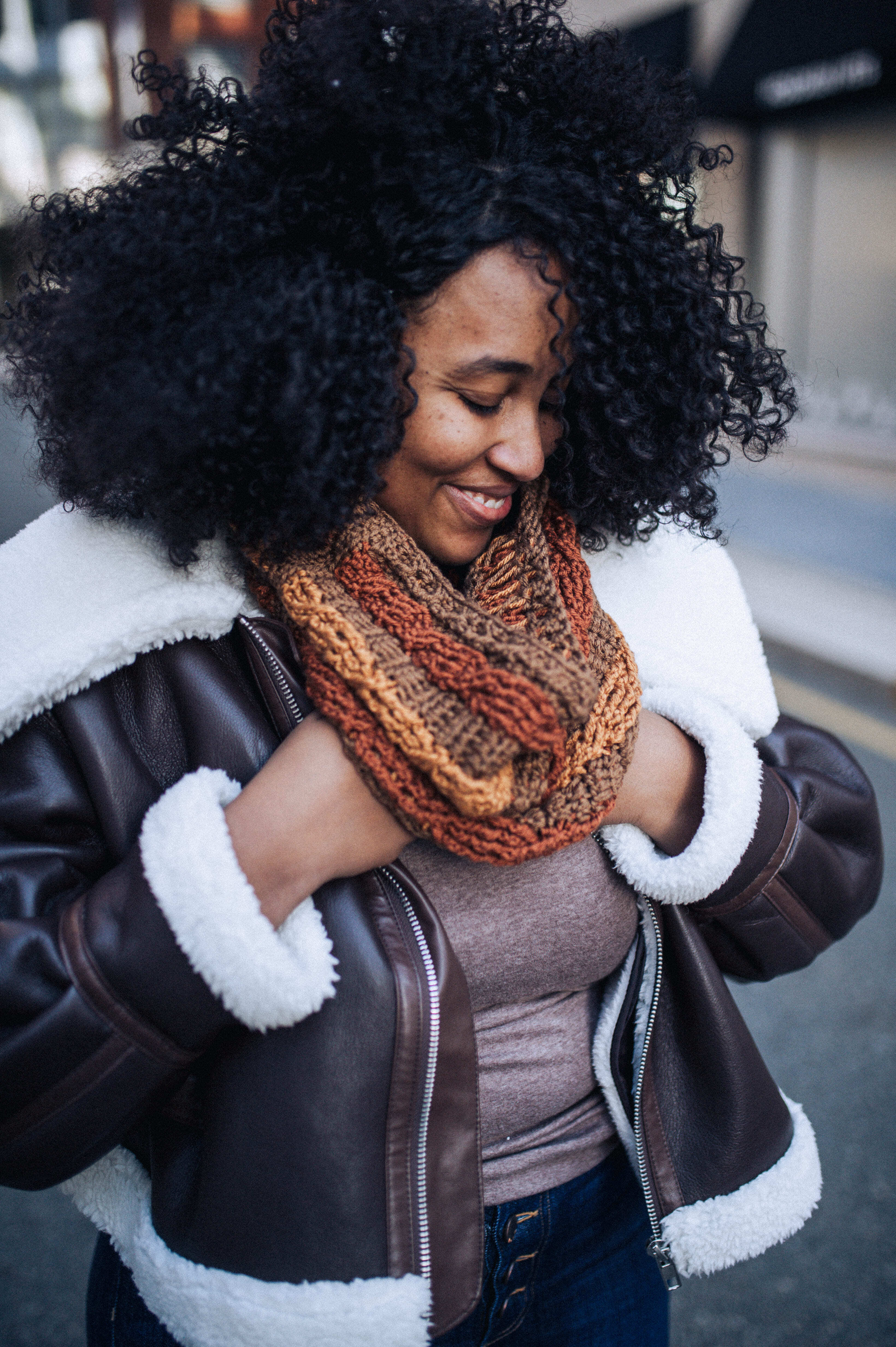 Angella Cabled Cowl Crochet Pattern