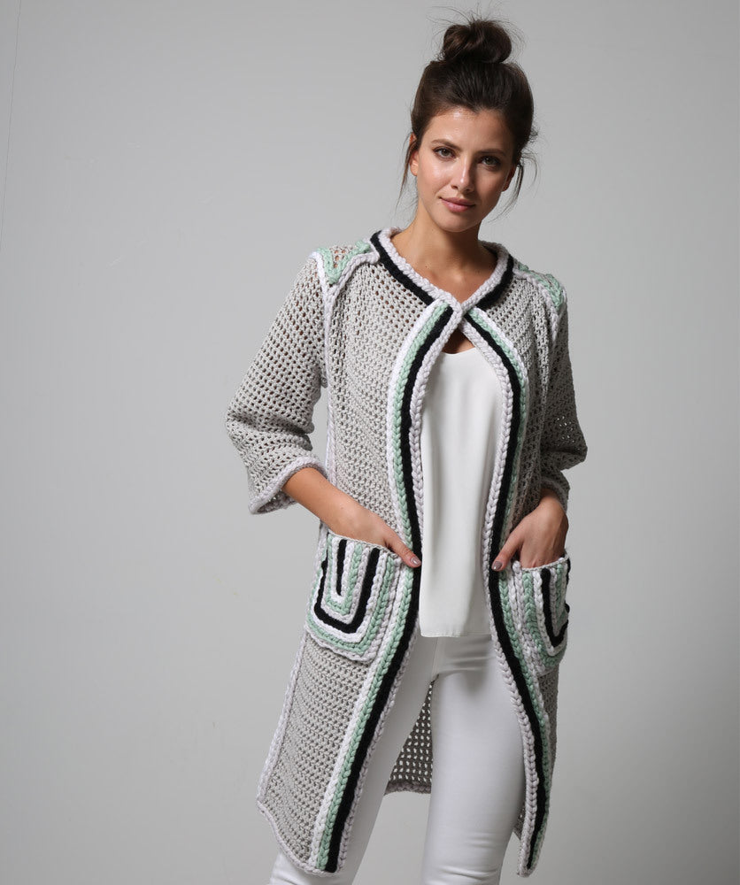 MillaMia Bernadette Coat Crochet Pattern