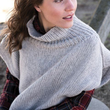 Arisha Poncho Cape Knitting Pattern