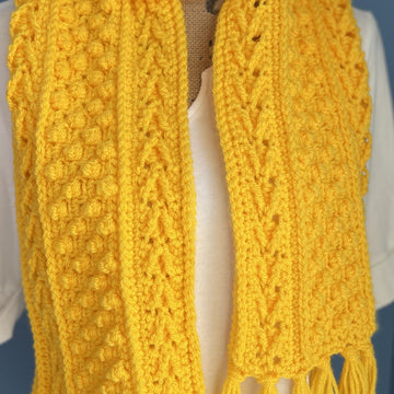 Buttered Popcorn Scarf