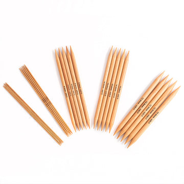 KnitPro Basix Beech Double Pointed Needle 8"