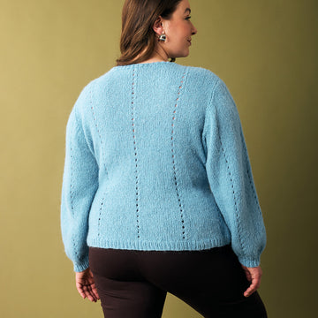 Papyrus Pullover in Berroco Brina