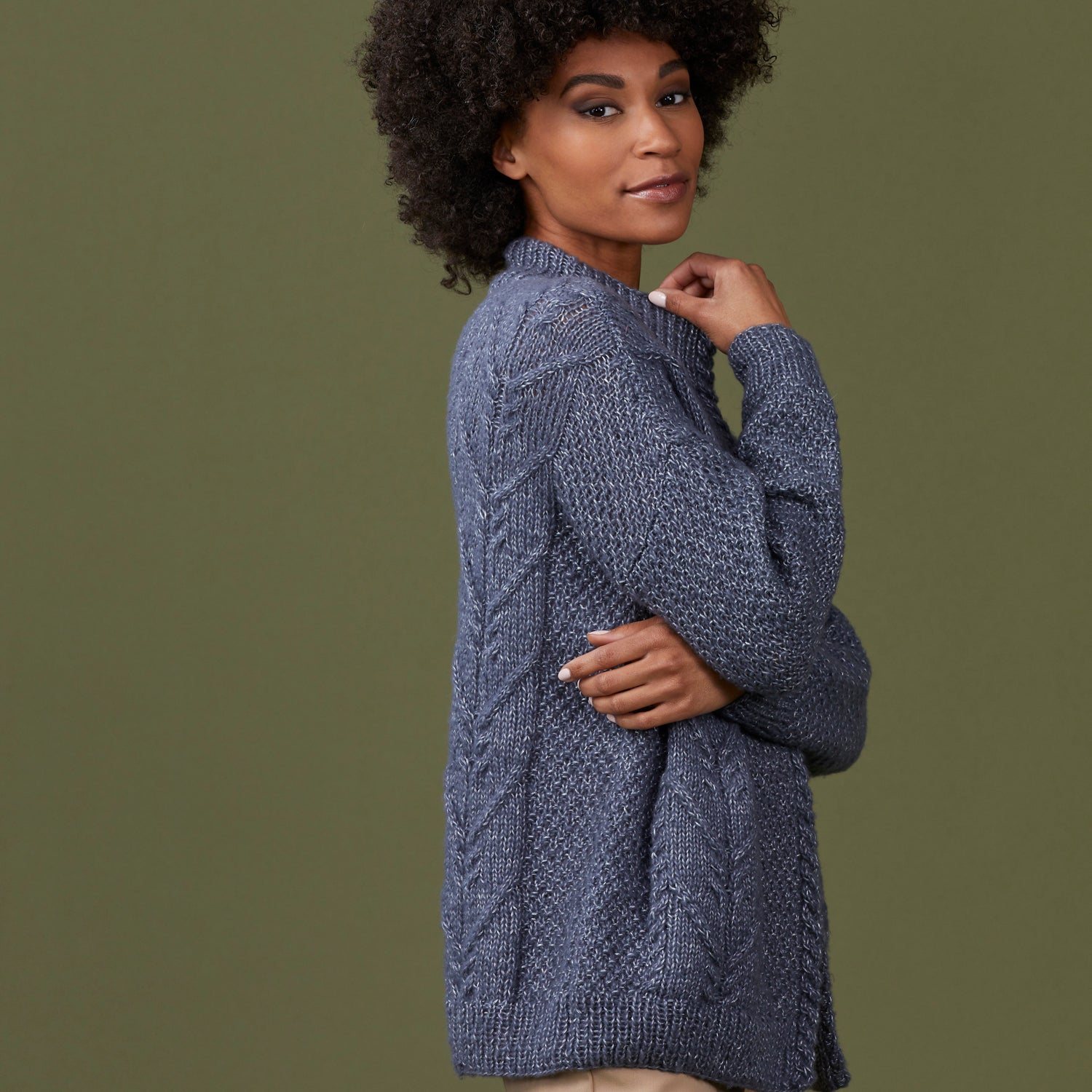 Stacy Charles Fine Yarns Bella Cardigan Knitting Pattern