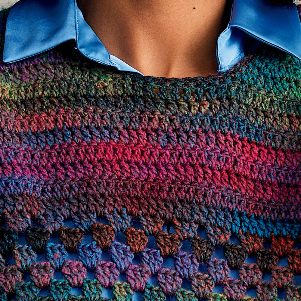 Sirdar Twilight Terrace Tabard Cape Crochet Pattern