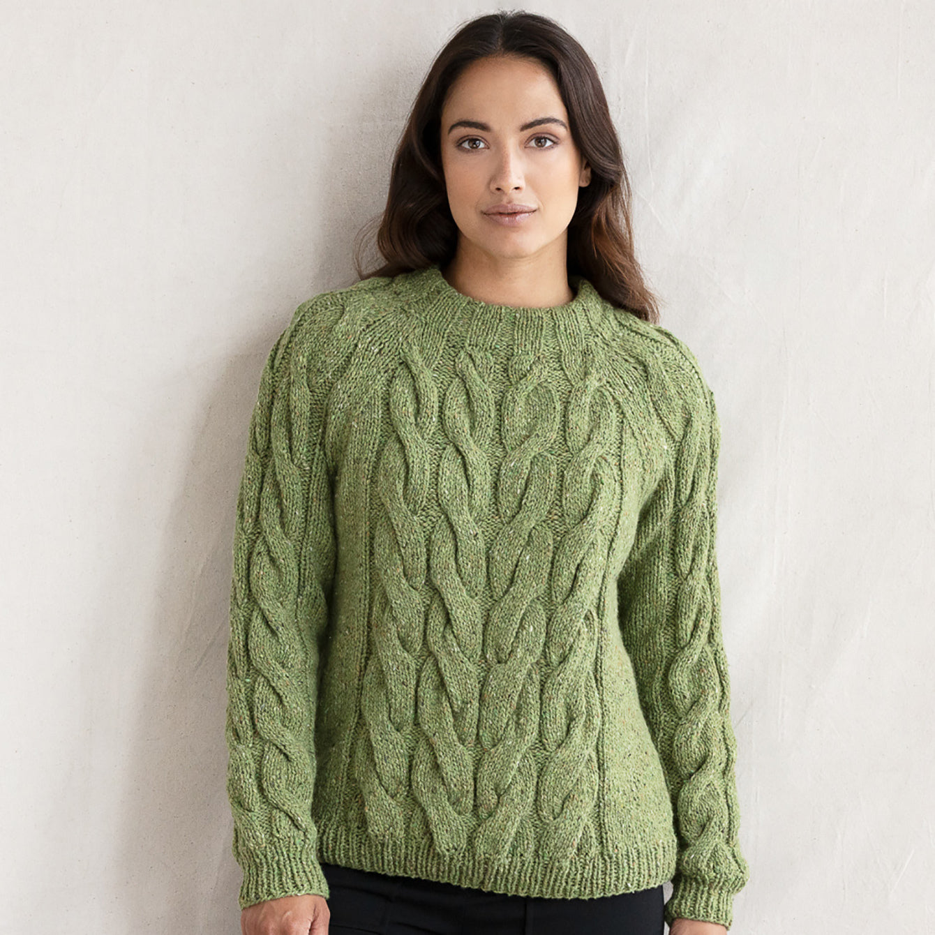 String Willow Pullover Scarf Knitting Pattern