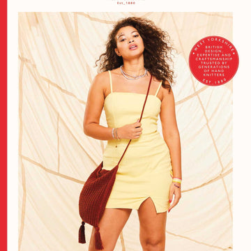 Sirdar Next Big Thing Tassel Tote Bag Knitting Pattern