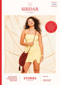 Sirdar Next Big Thing Tassel Tote Bag Knitting Pattern