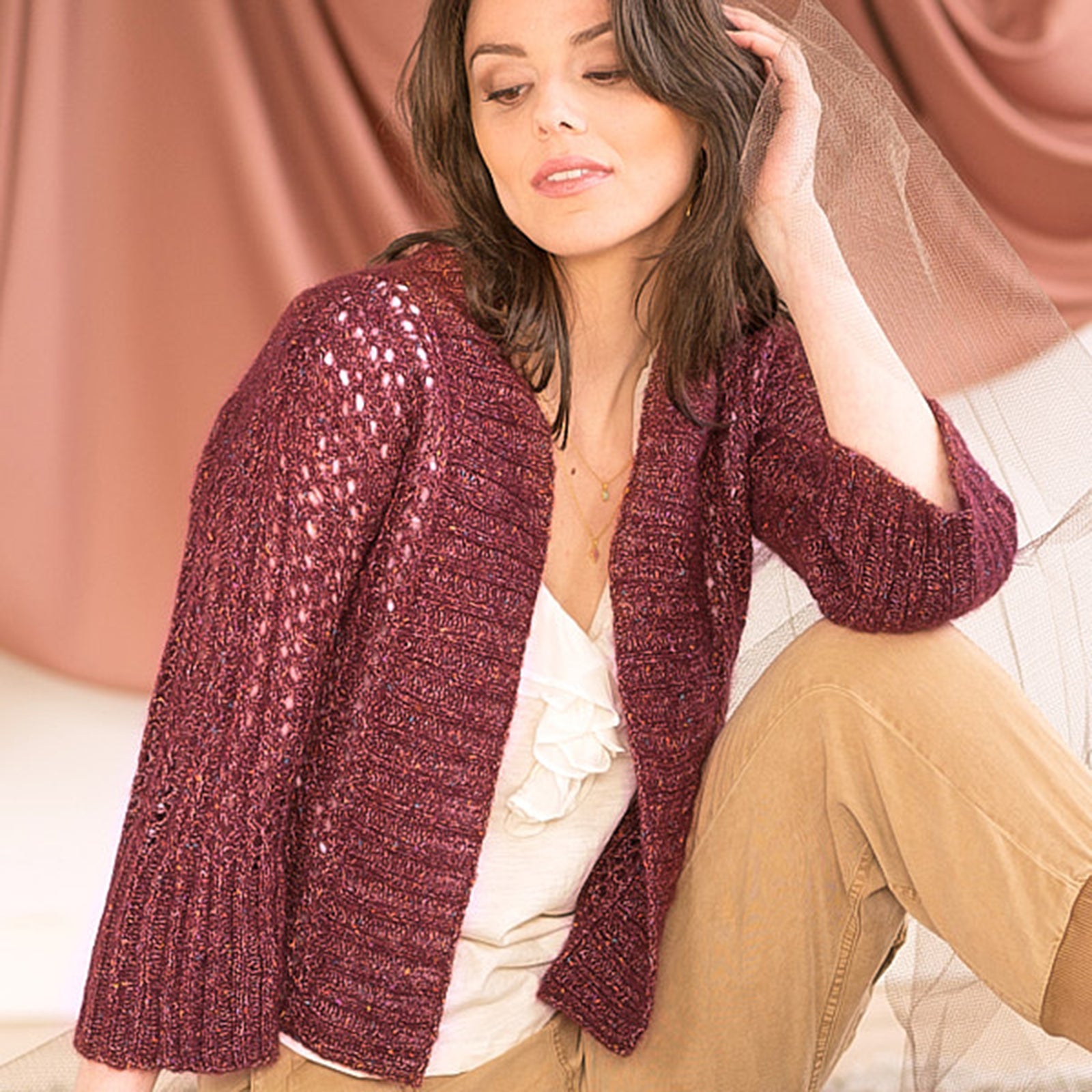 Berroco Sorcar Cardigan Knitting Pattern