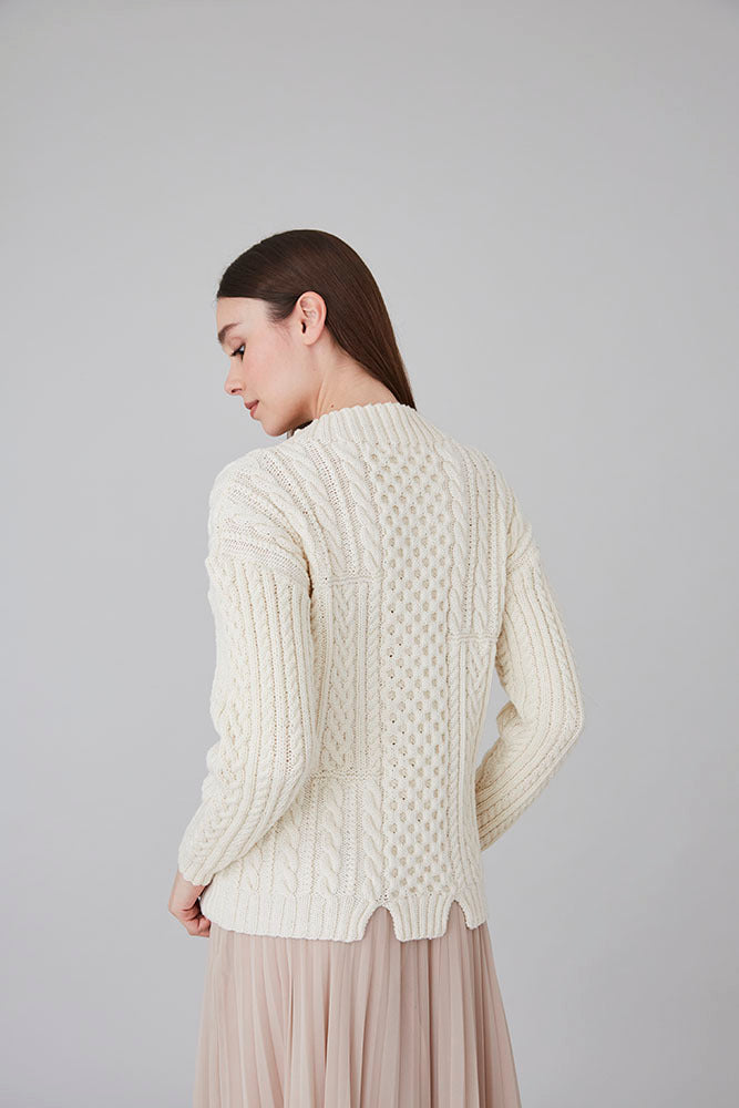 Debbie Bliss Crieff Sweater Knitting Pattern
