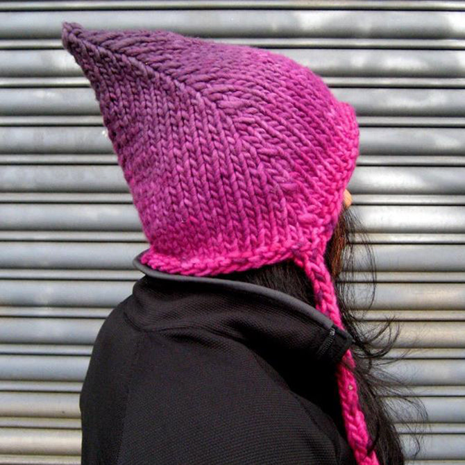 Freia Fine Handpaints Little Imp Hat Knitting Pattern