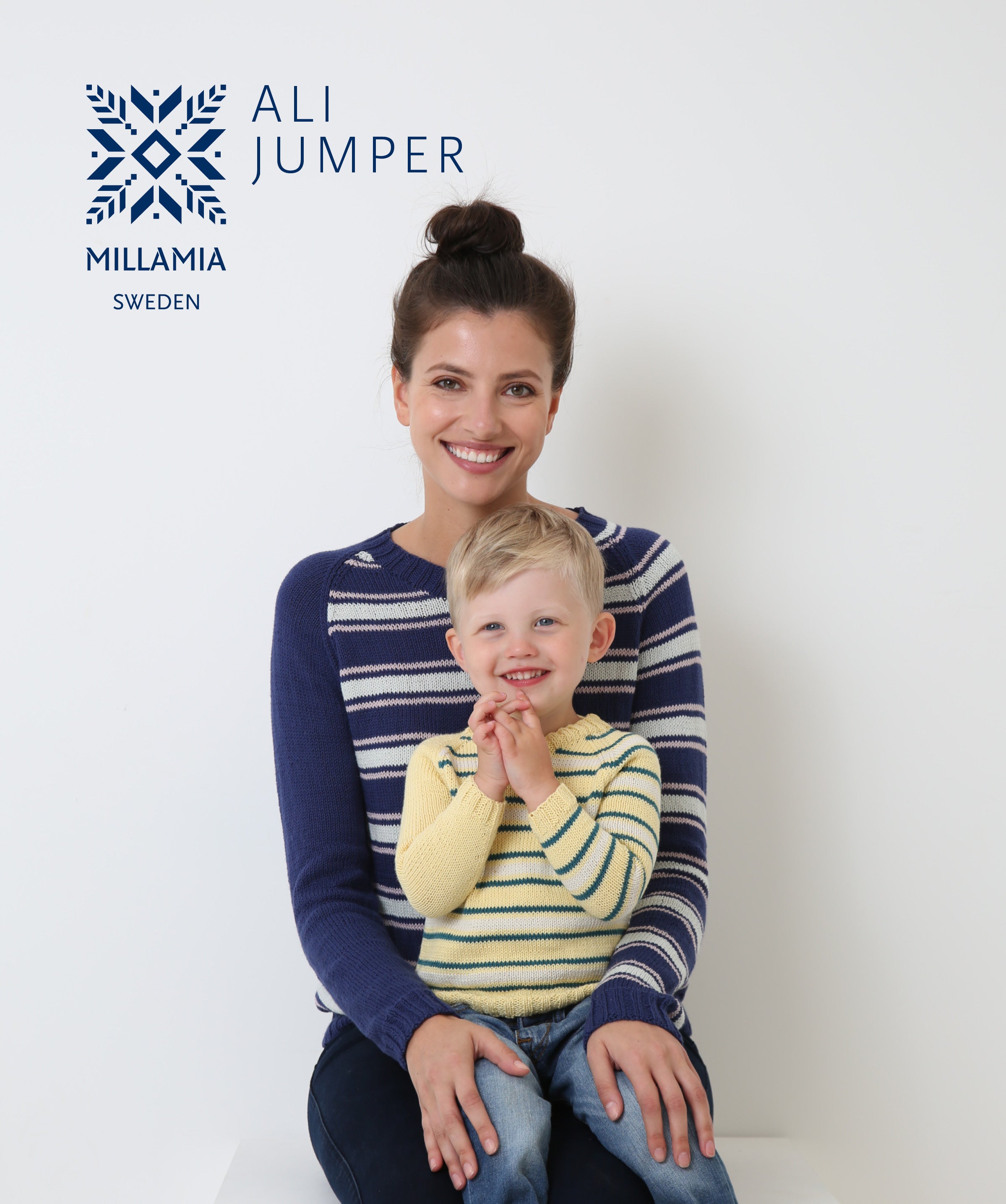 MillaMia Ali Striped Jumper Knitting Pattern