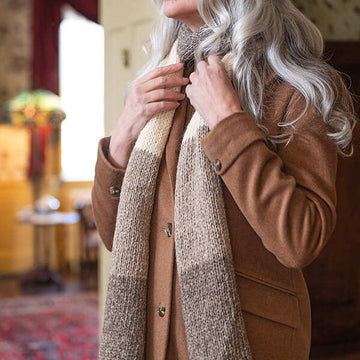 Hopkins Scarf in Berroco Hearthside PDF