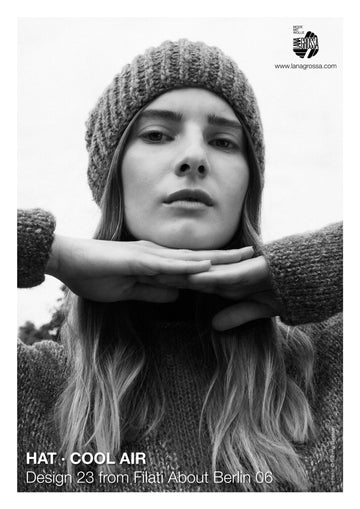 Lana Grossa 23 Hat in Cool Air PDF