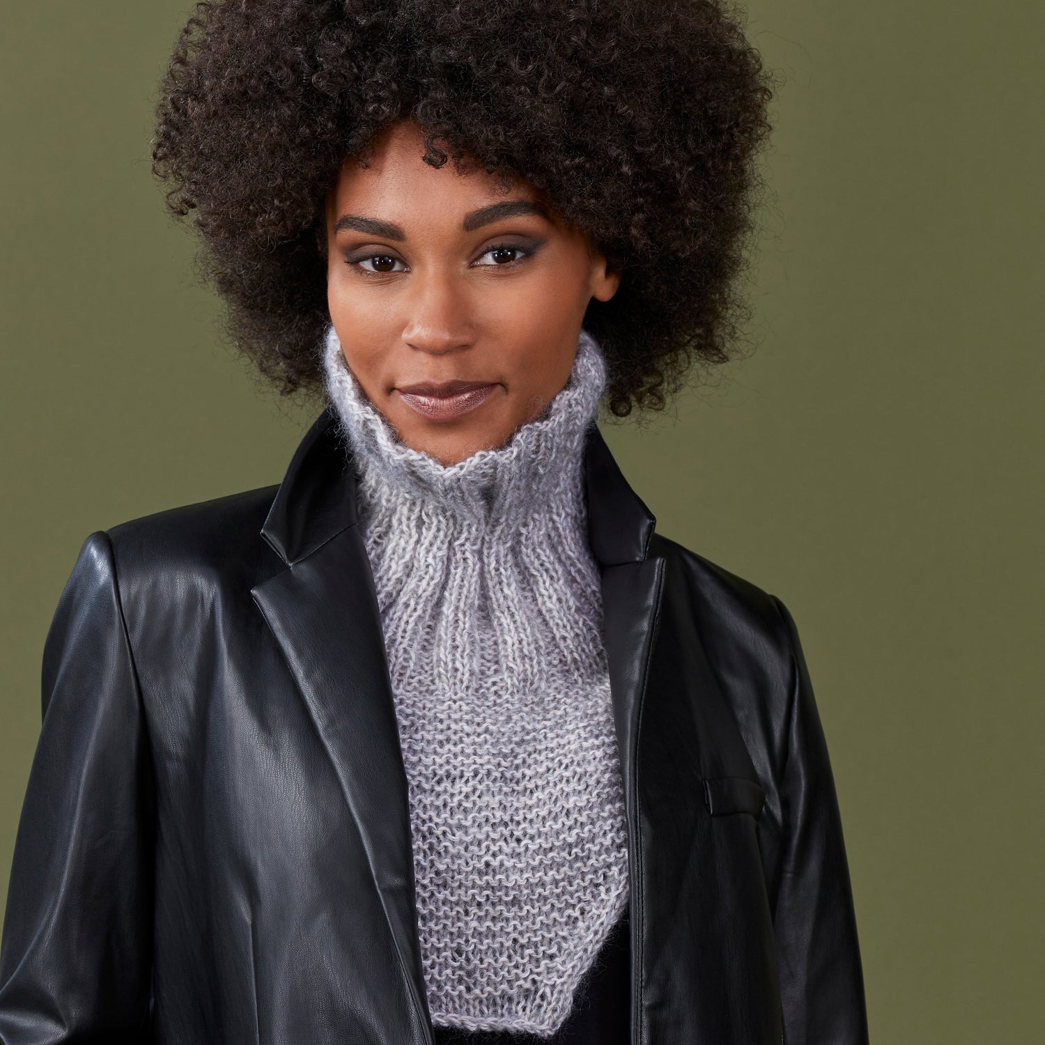Sesia Hazel Neckwarmer Cowl Knitting Pattern
