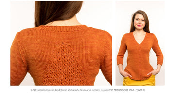 Twist Collective Reveal Cardigan Knitting Pattern