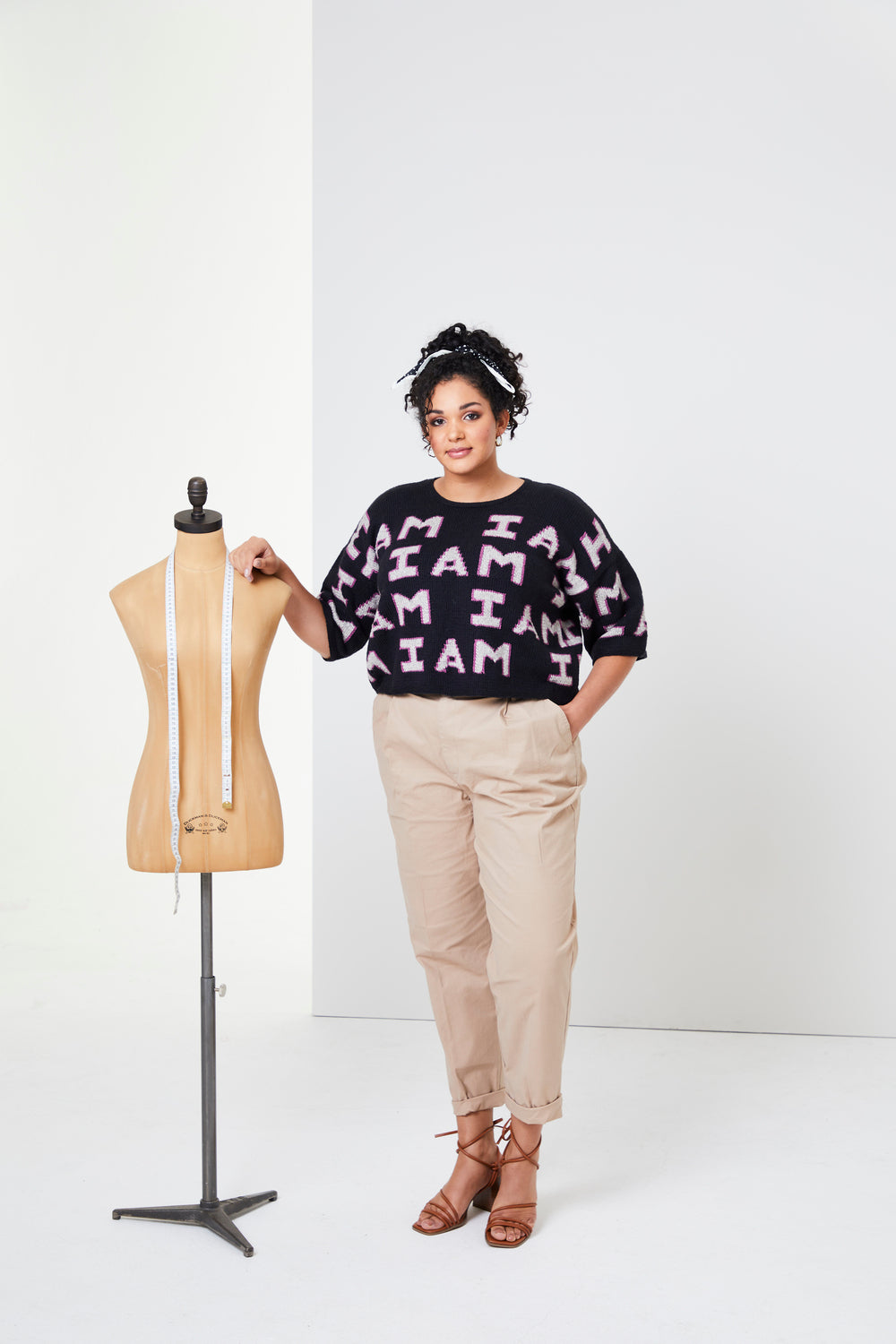 I Am Sweater Jumper Knitting Pattern