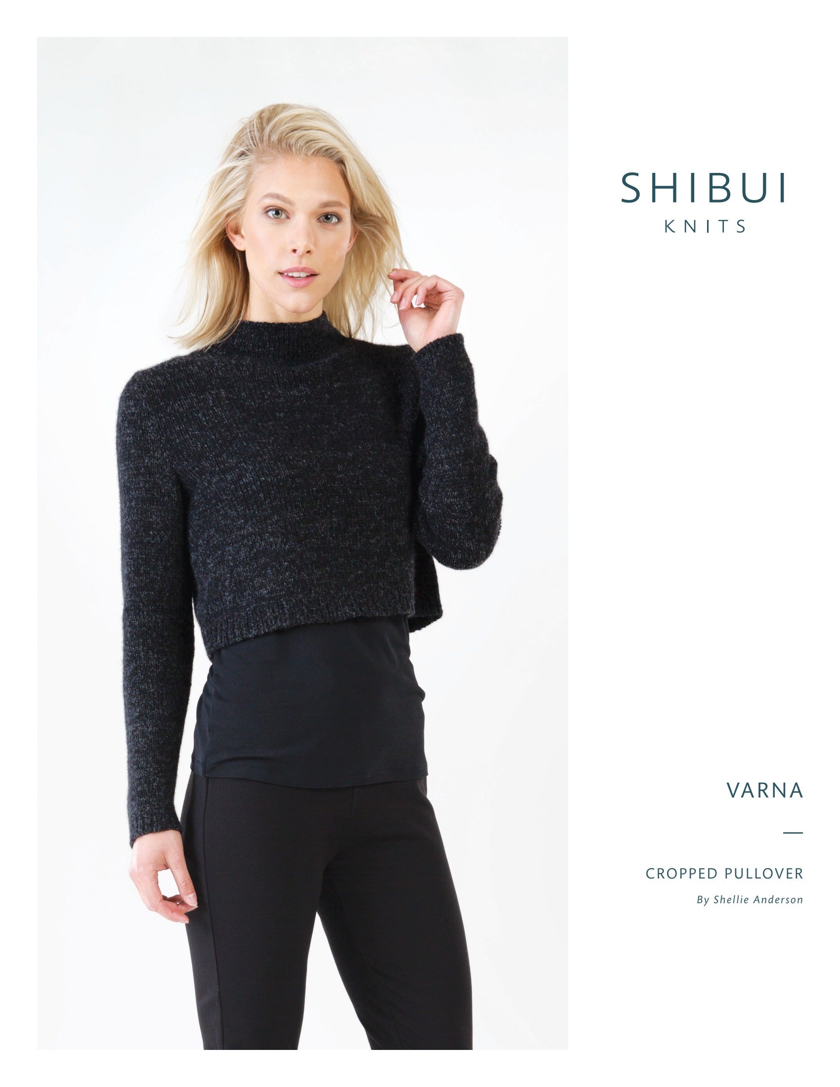 Shibui Knits Varna Jumper Knitting Pattern