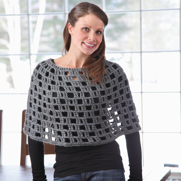 Valley Yarns Old Sheldon House Crocheted Capelet Pattern
