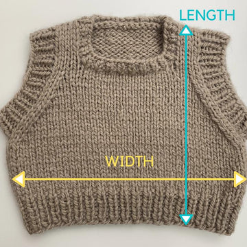 Knitted Sweater Vest