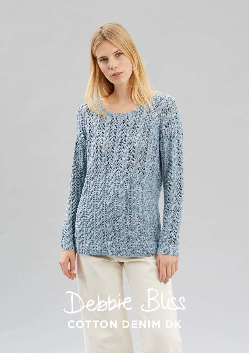 Debbie Bliss Suki Jumper Knitting Pattern