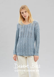 Debbie Bliss Suki Jumper Knitting Pattern