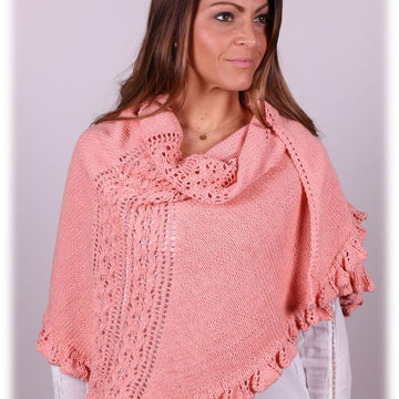 Shawl in Plymouth Yarn Cashmere De Cotone - 2991 - PDF