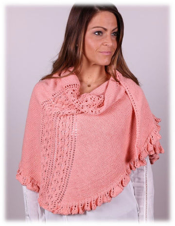 Shawl in Plymouth Yarn Cashmere De Cotone - 2991 - PDF