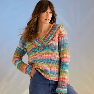 Sirdar High Tide Sweater Jumper Knitting Pattern