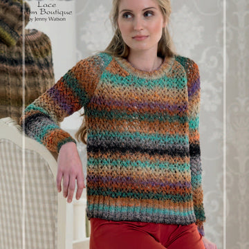Noro Lace Jumper Knitting Pattern