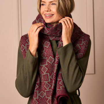 Bright Star Scarf Knitting Pattern