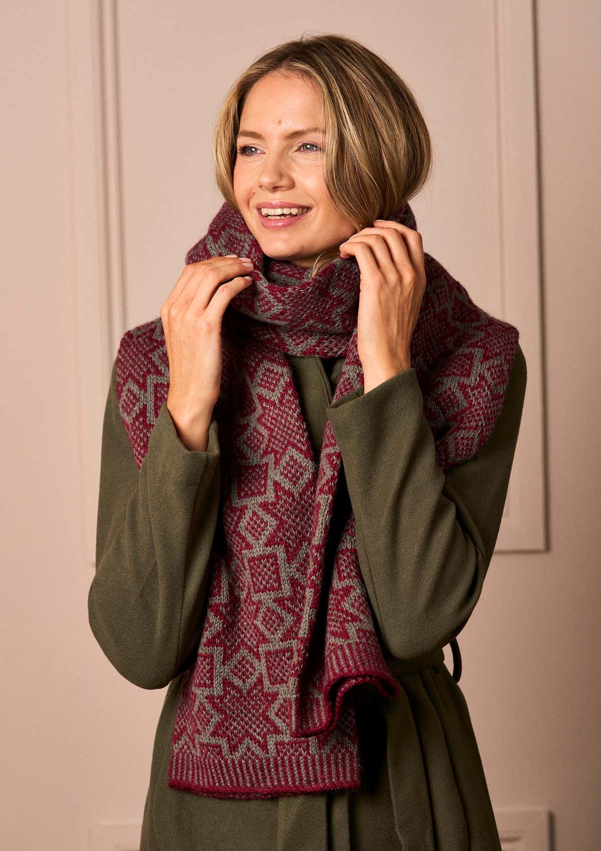 Bright Star Scarf Knitting Pattern