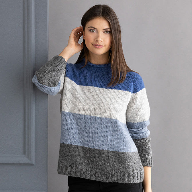 String Stephanie Pullover Jumper Knitting Pattern