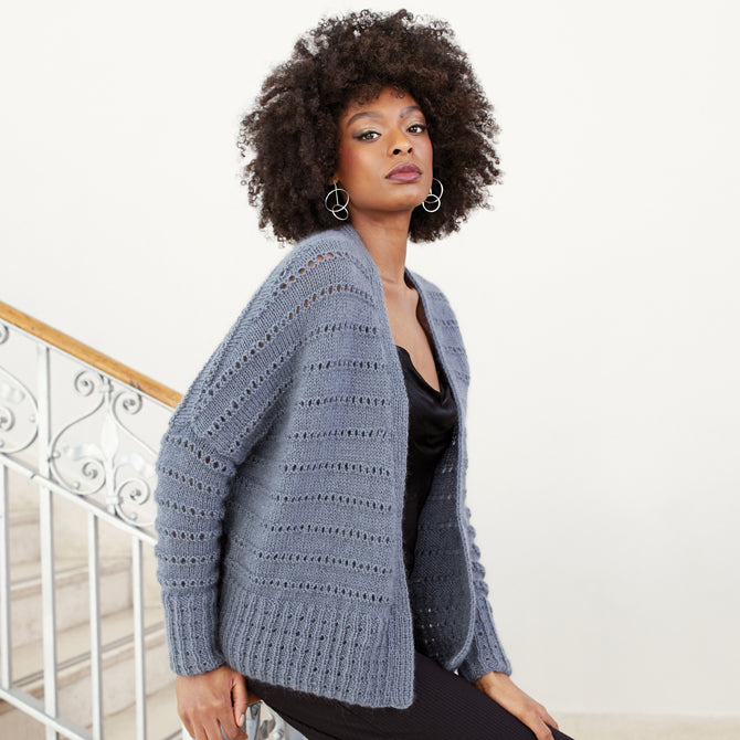 Rowan 02 Cardigan Knitting Pattern