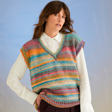 Sirdar Ocean Treasure Tank Slipover Knitting Pattern