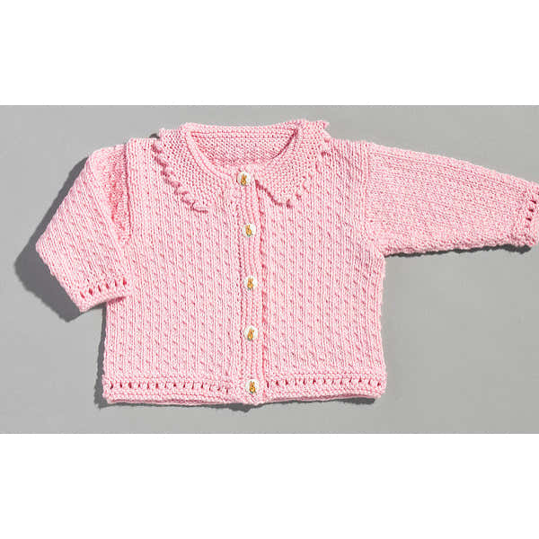 Valley Yarns Sweet Sabina Child's Cardigan Knitting Pattern