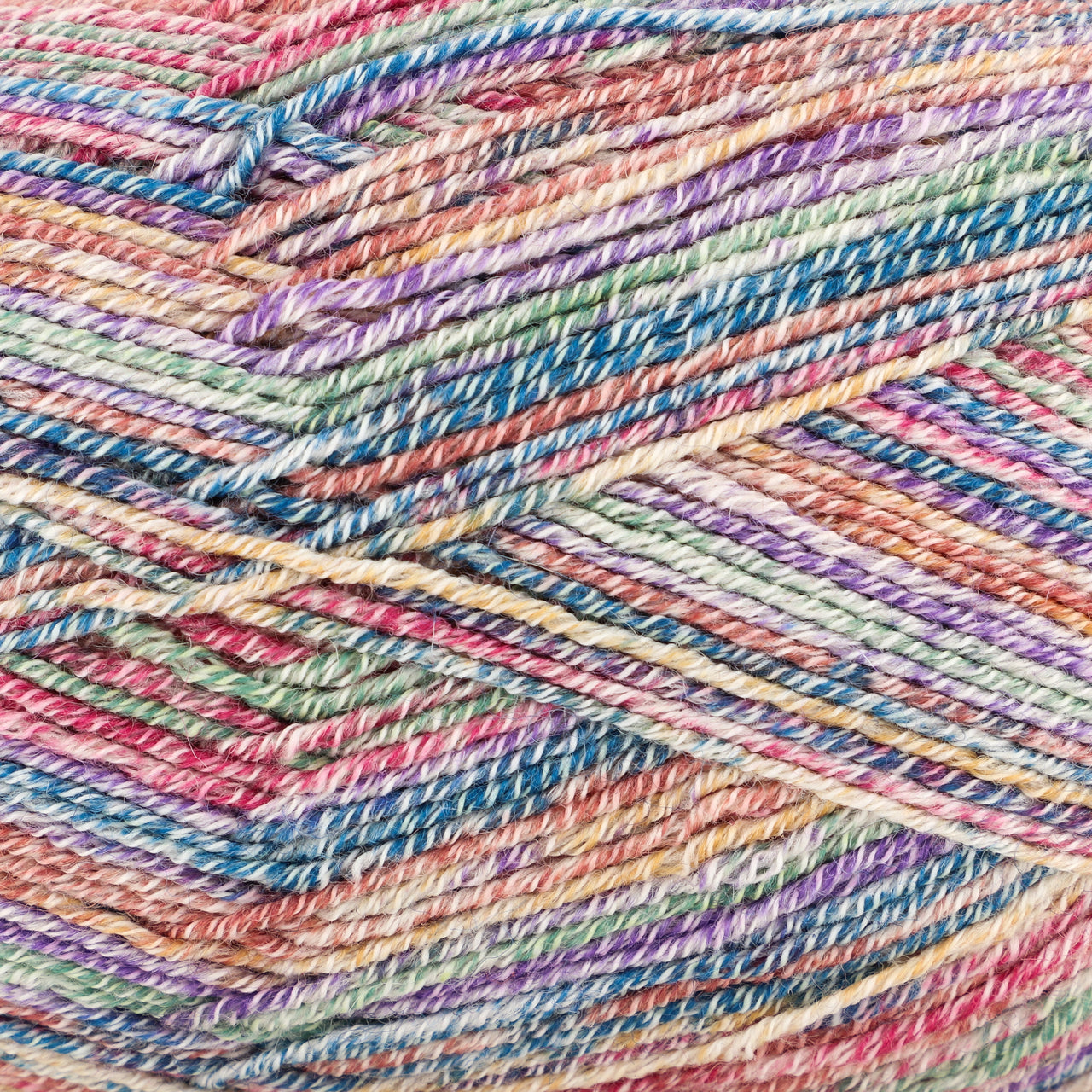On-Line Supersocke 347 Style - Cotton Stretch Color 4-Ply Yarn - Cotton 4 Ply