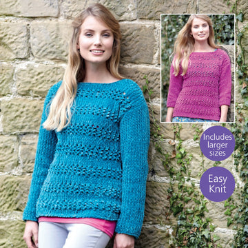 Sirdar 8092 Sweaters Jumper Knitting Pattern