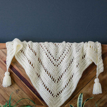 Whisper Triangle Scarf