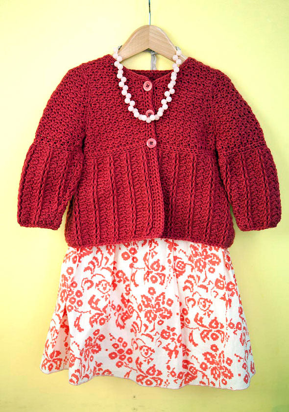 Berroco Ellie Cardigan Crochet Pattern