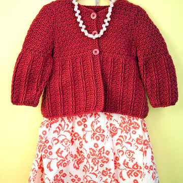 Berroco Ellie Cardigan Crochet Pattern