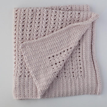 Lace Rib Blanket