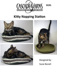 Kitty Napping Station Pet Bed Crochet Pattern