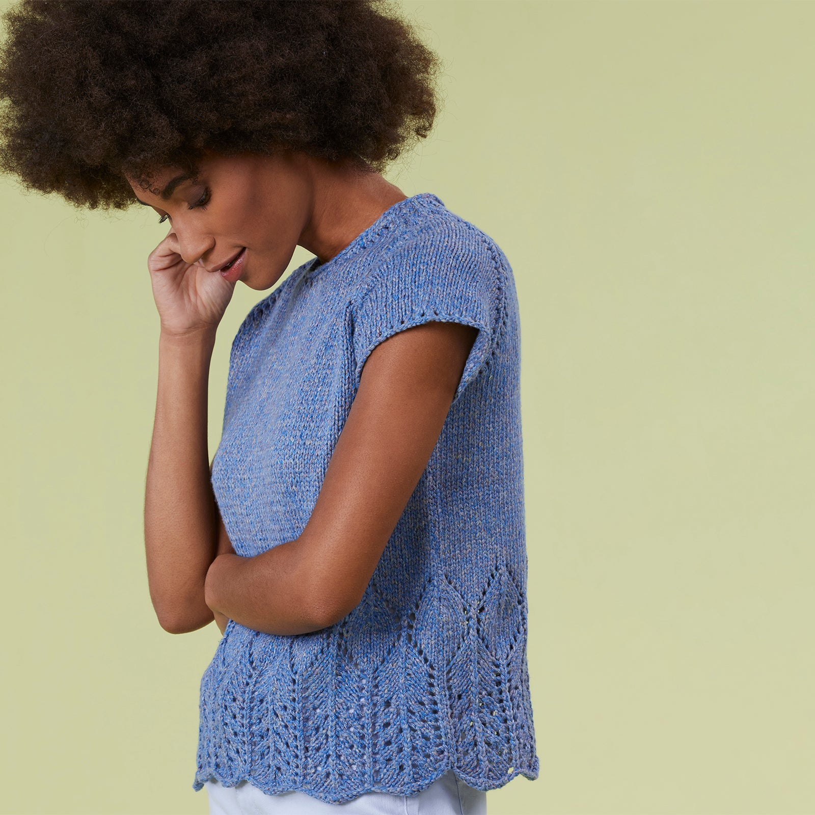 Tahki Yarns Malibu Tee Knitting Pattern