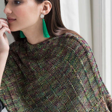 Malabrigo Iris Cape Knitting Pattern