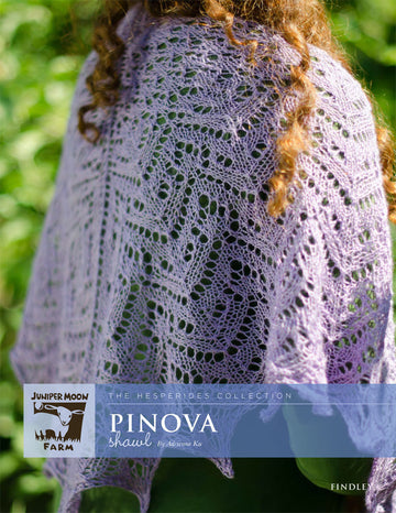 Pinova Shawl Wrap Knitting Pattern